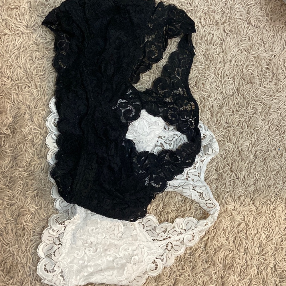 Racerback bralettes